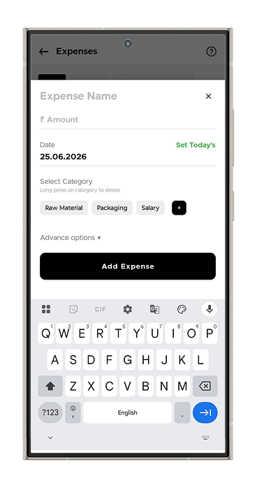Manage expense