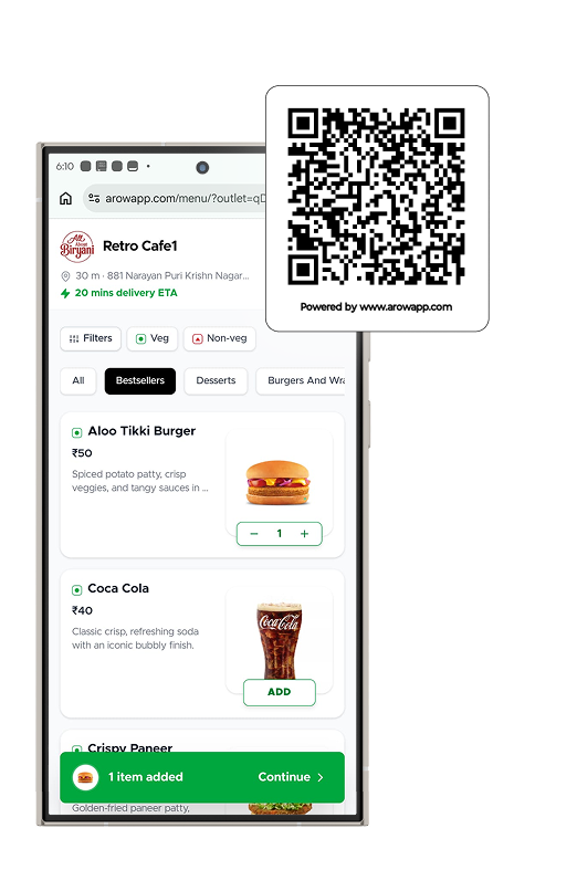QR Code Ordering